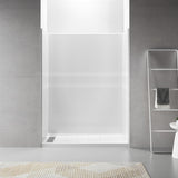 32-in X 60-in X 78-in Soild Surface Shower Wall Panel Kit , Quick Install Shower Surrounds, Without Shower Niche, Matte White Finish